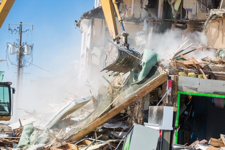 hotel demolition